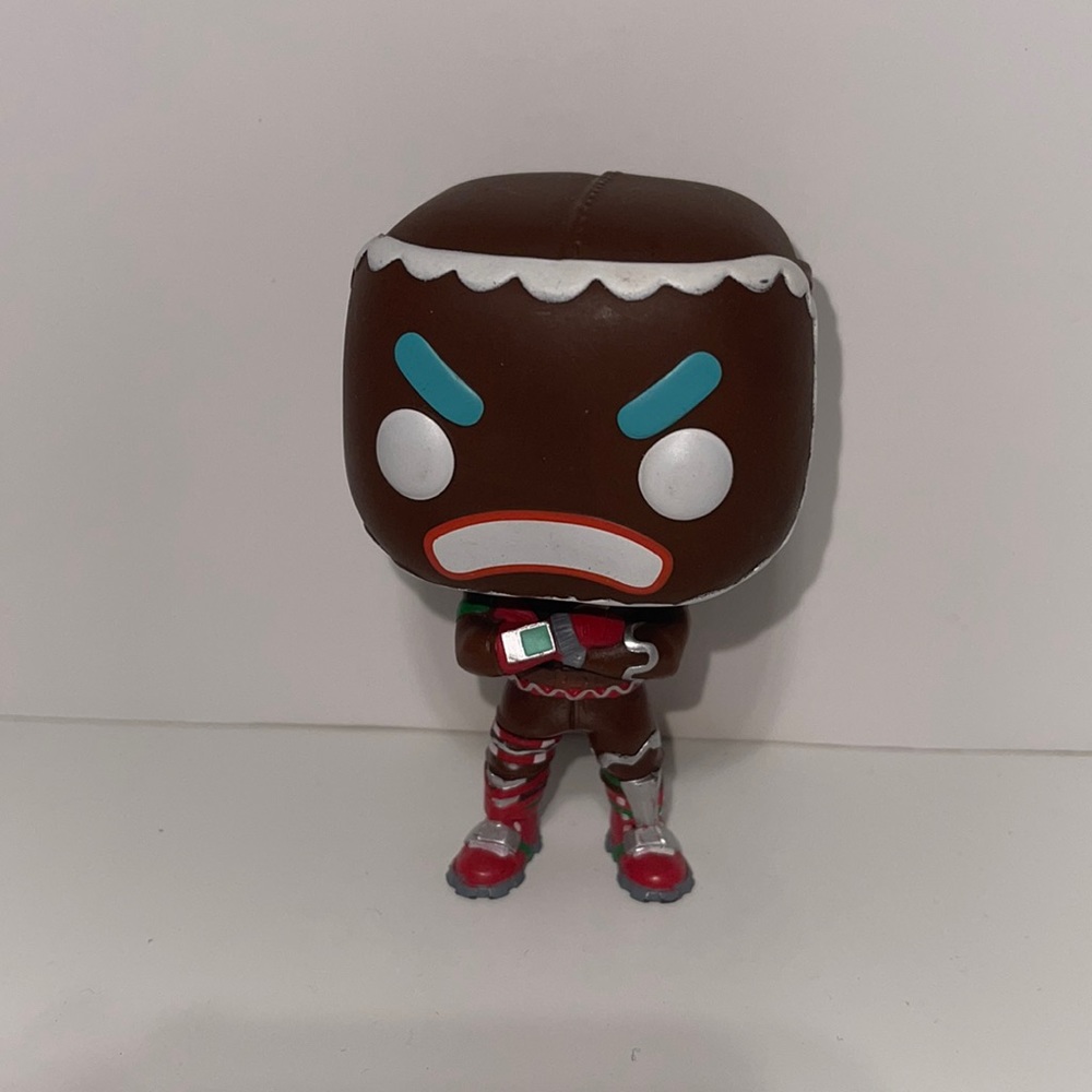 Fortnite Merry Marauder  Gingerbread Man Funko Pop